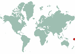 Tokelau Village in world map